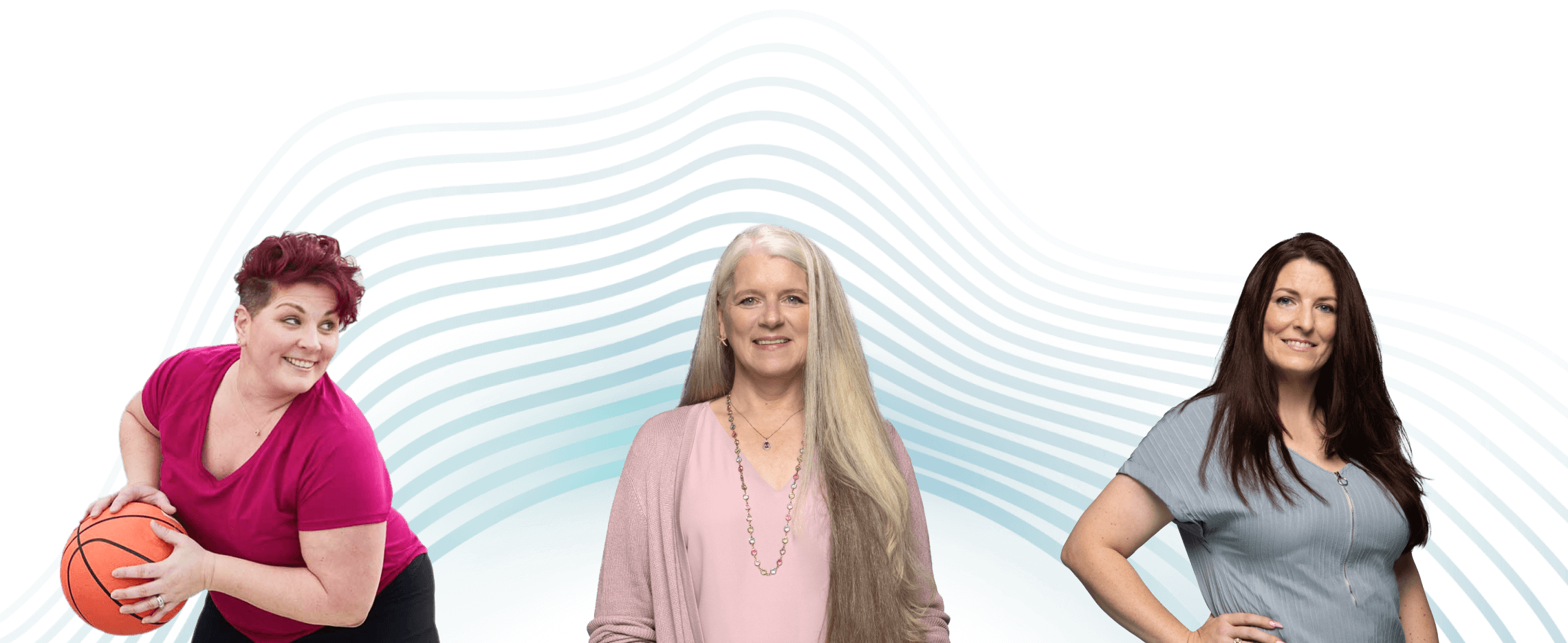 Lou, Lealani, and Electra, real VYEPTI patients